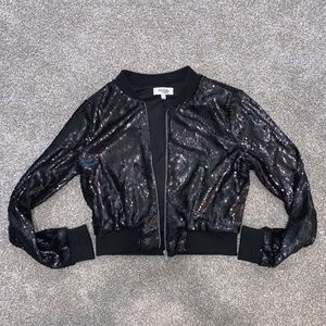 black jacket